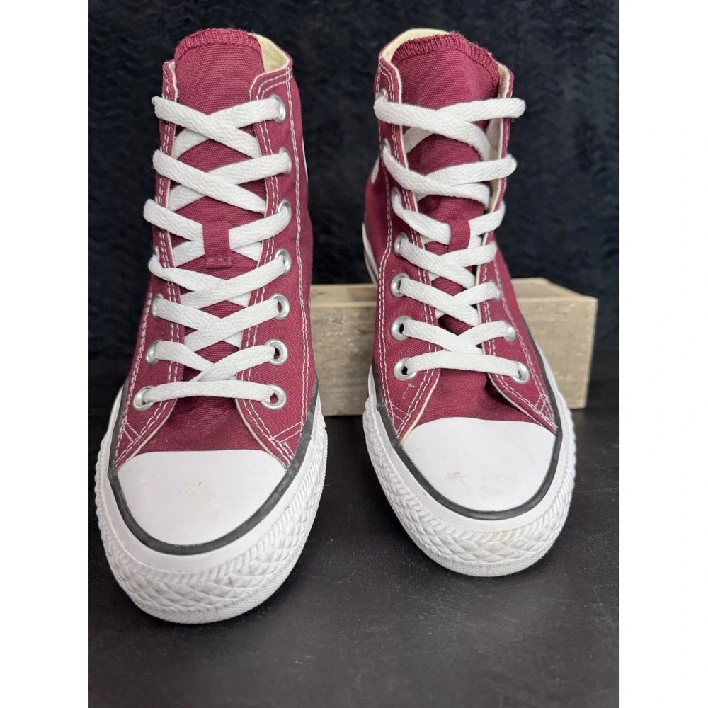 Converse Unisex CTAS Lift Hi-Top Burgundy Casual Shoes Sneakers Size M4 W6